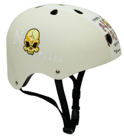 Велошлем BMX six hole - white