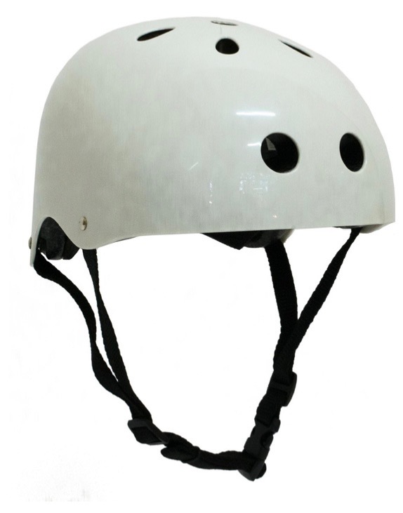 Велошлем BMX six hole -white