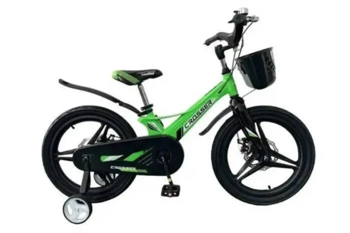 Велосипед детский Crosser HUNTER Premium 18" PRO (литые колеса)