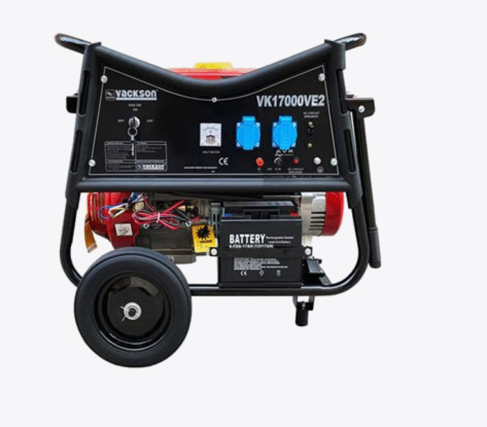 1732284793_674091799afe7 Бензиновый генератор Vackson VK17000VE 7,5 кВт, AVR, медная обмотка электростартер