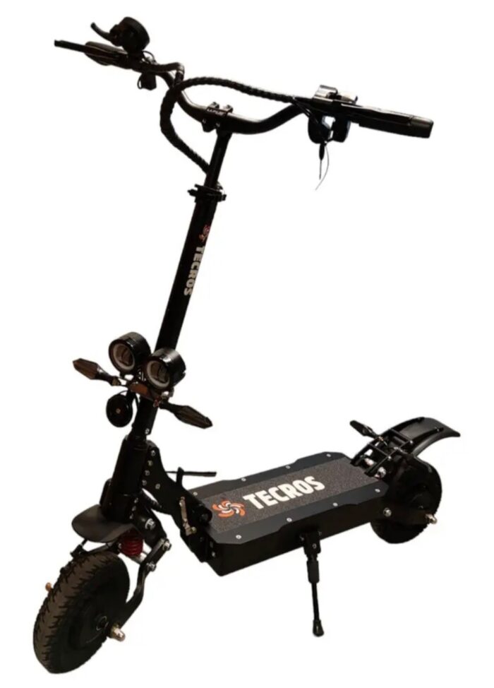 Tecros s01 52v 28.8ah 2400w полноприводный электросамокат