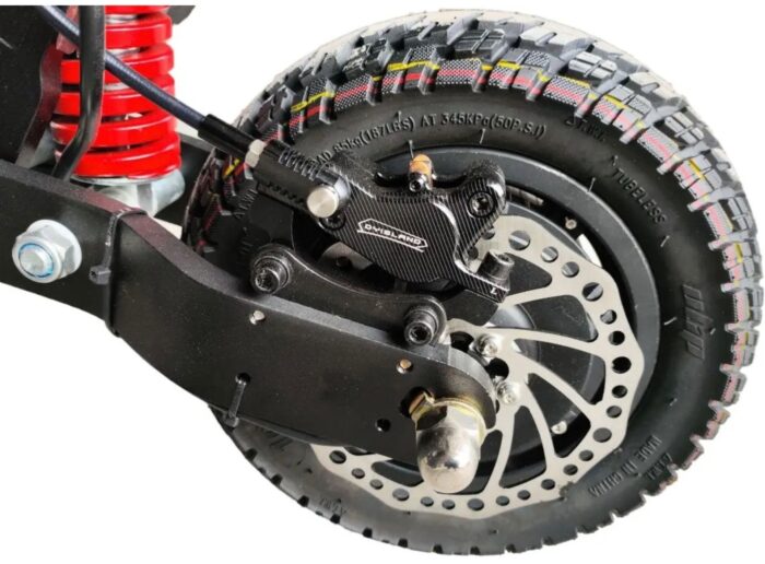 Tecros s01 52v 28.8ah 2400w полноприводный электросамокат