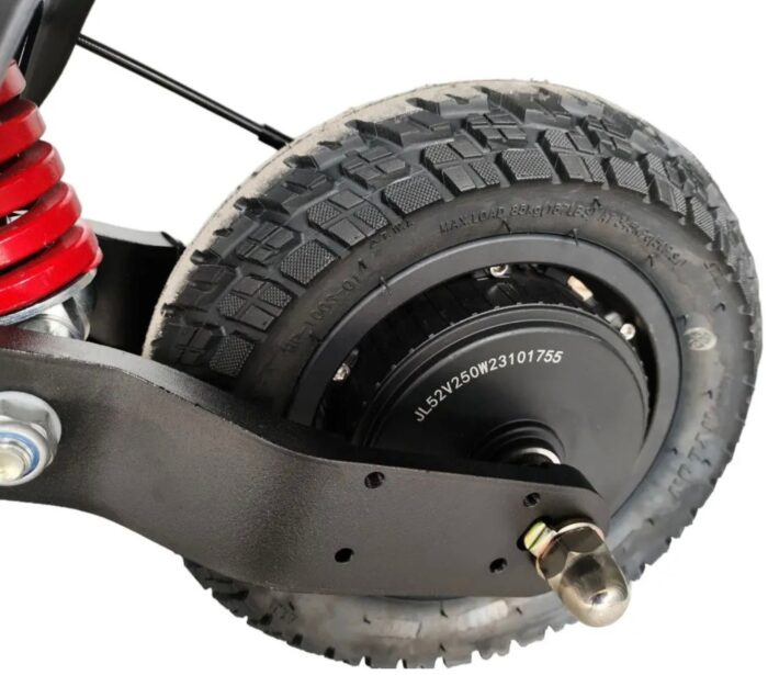 Tecros s01 52v 28.8ah 2400w полноприводный электросамокат