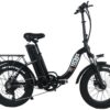 Электровелосипед Fatbike Tecros F2 48v 20ah 750w 20" 45км/ч складной