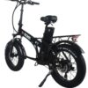 Электровелосипед фетбайк Tecros F1 48v 15ah 1000w 20" 40км/ч складной