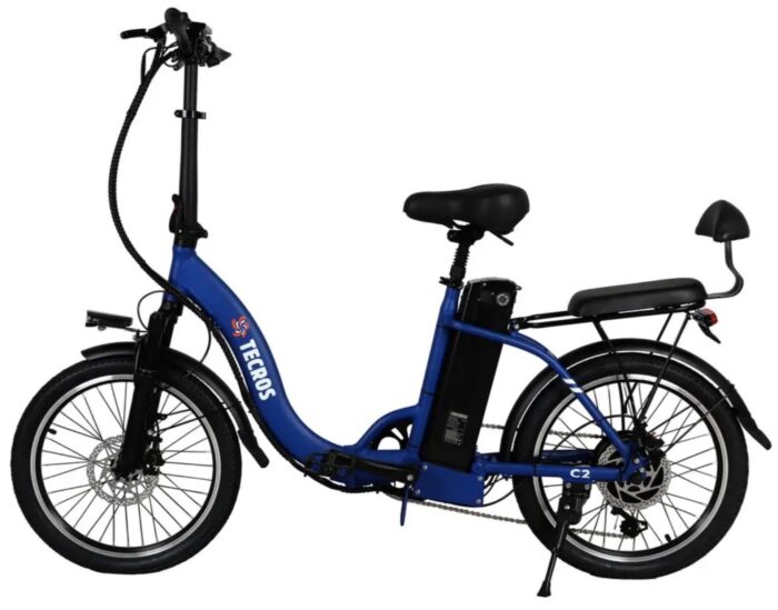 Электровелосипед Tecros С2 48v 20ah 500w 20" 40 км/ч складной