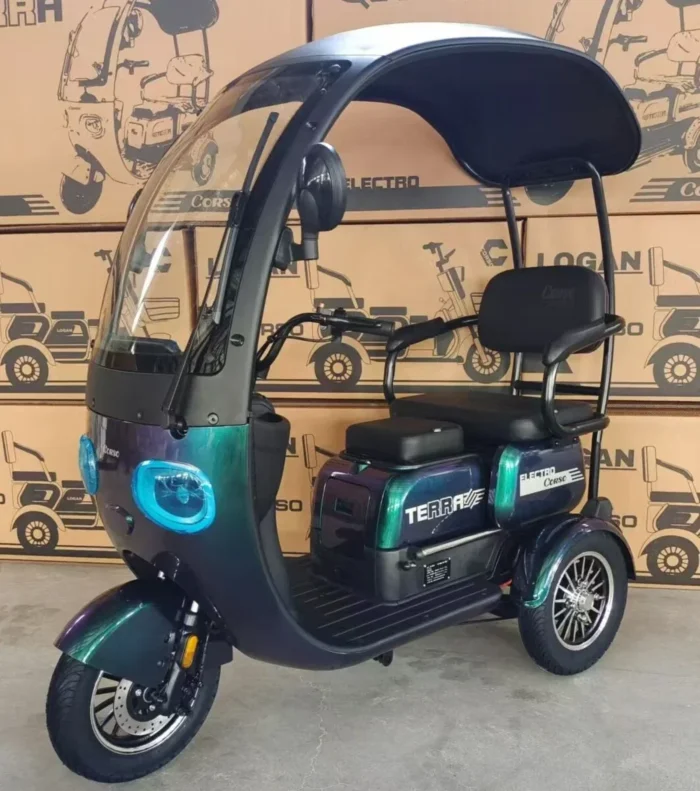Электрический трицикл Corso "Terra" 800W 72V/20Ah