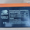 Батарея аккумулятор AGM CROSSER 6-DZM-13 (12V 13AH) тяговый!