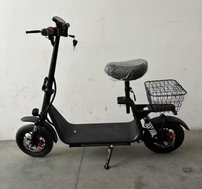 Электросамокат X-Scooter EKAM KM-15+ амортизаторы и корзинка!