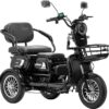Электроскутер Corso Logan (1200W 72V/23Ah) колеса 300-10, 1 ЯЩИК АККУМ
