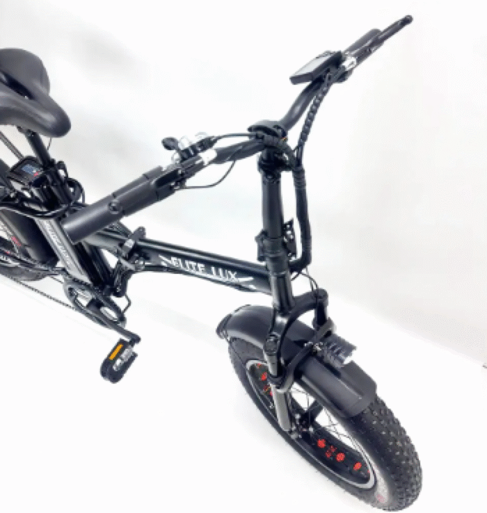 Электрический велосипед Fatbike ELITE LUX 20" (800W 48V 21Ah)