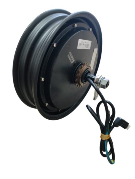 1753700741_6887598544038 Диск задний с электромотором 60-72V 800W 70мм.+ звездочка