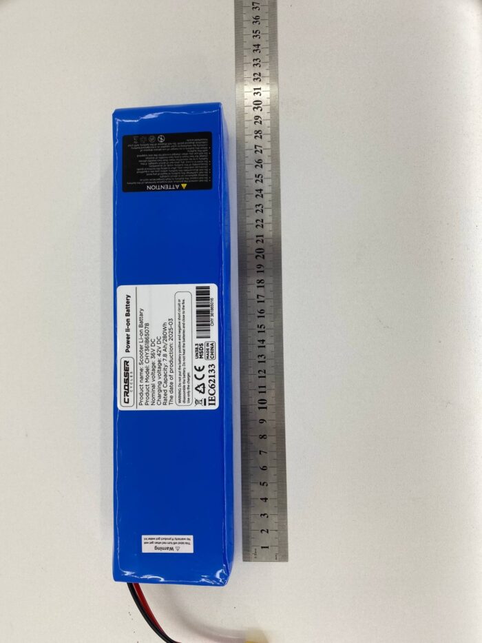 1761040538_68f7589a3ee34 Аккумулятор батарея Li-ion 36V 7.8ah для Kugoo S3/S3 PRO 2025 (1 фишка)