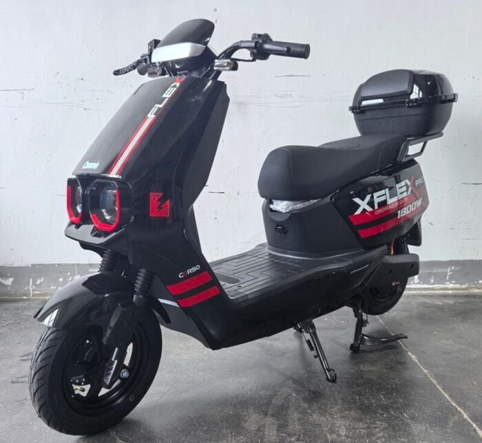 1761208584_68f9e90831d81 Электроскутер Corso "FLEX" 1800W графеновый 72V/35Ah