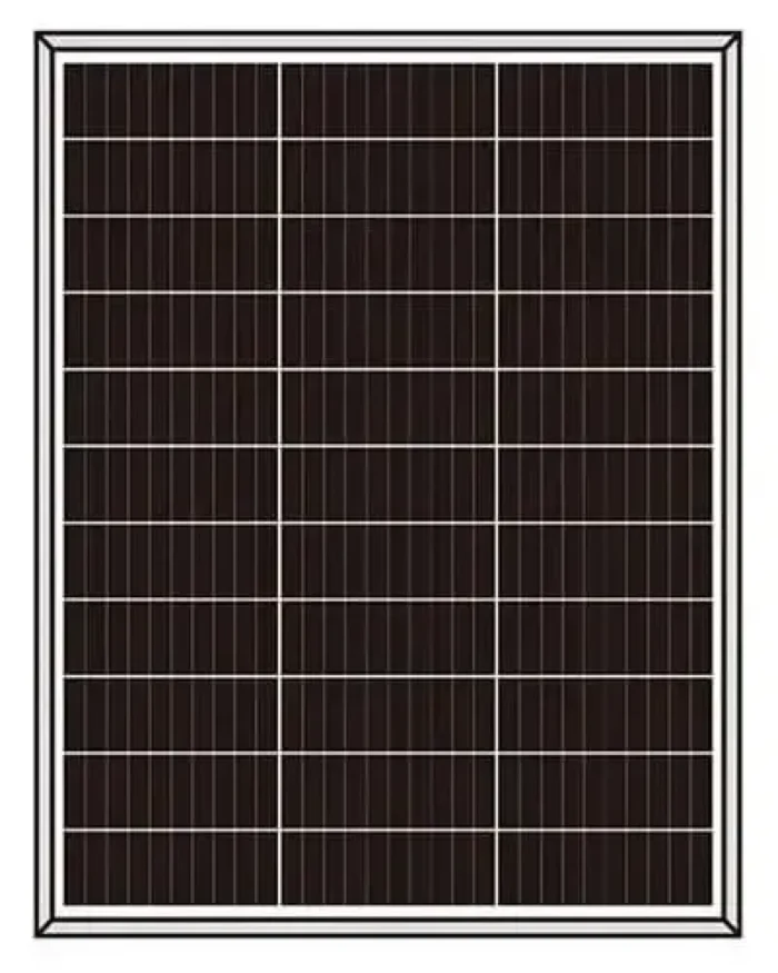 Монокристаллическая солнечная панель MONO-100W