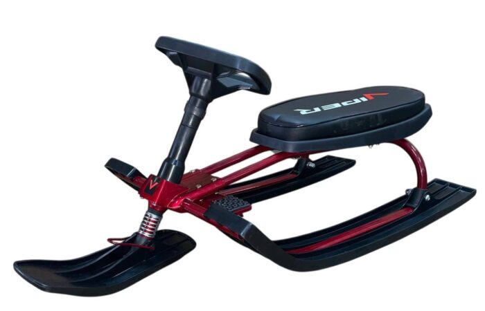 1763407012_691b74a4f18cf Детский снегокат Viper (MUSTANG) – красный с амортизатором.