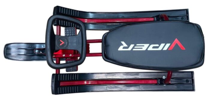 1763407017_691b74a9b1c42 Детский снегокат Viper (MUSTANG) – красный с амортизатором.