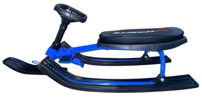 Детский снегокат Viper (MUSTANG) – синий с амортизатором.