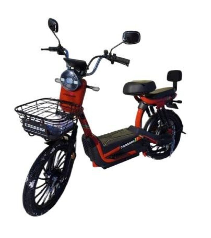 Электровелосипед Crosser CR-3 PRO 800W (графеновый акб 60V/24Ah) 2025!