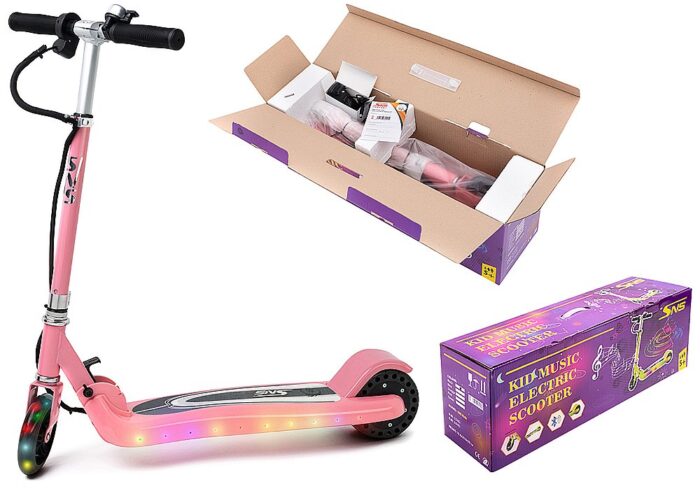 Электросамокат детский SNS 5,5" Kids - Розовый