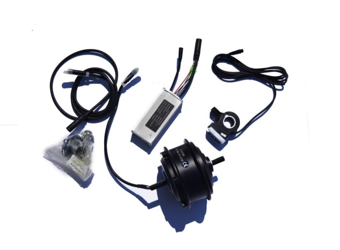 Электровелонабор E-Crosser; 500 Вт, 36 В передний привод (мотор, ручка газа, коммутатор, удлинитель 1м)