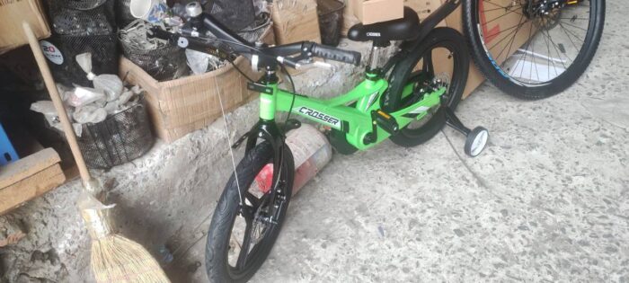 Велосипед детский Crosser HUNTER Premium 16" (литые колеса)