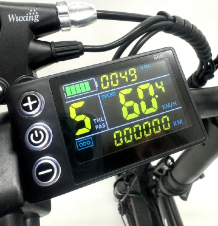 1722250499_66a77503aebe5 Электрический велосипед Fatbike ELITE LUX 20" (800W 48V 21Ah)