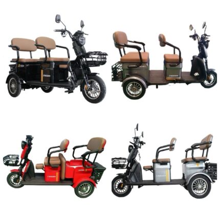 Электротрайк TR-4 VAGON Мотор 1000W, 72V 24Ah (6 АКБ графеновые)