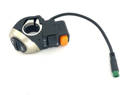 1753171297_687f4561e445b Переключатель поворотников, светлая, гудкая (Kugoo M4/pro, Crosser T4, T8, куго, кроссер)