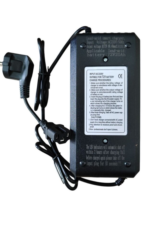 Зарядное устройство 72V 20Ah (штекер Т) для Crosser CR-4