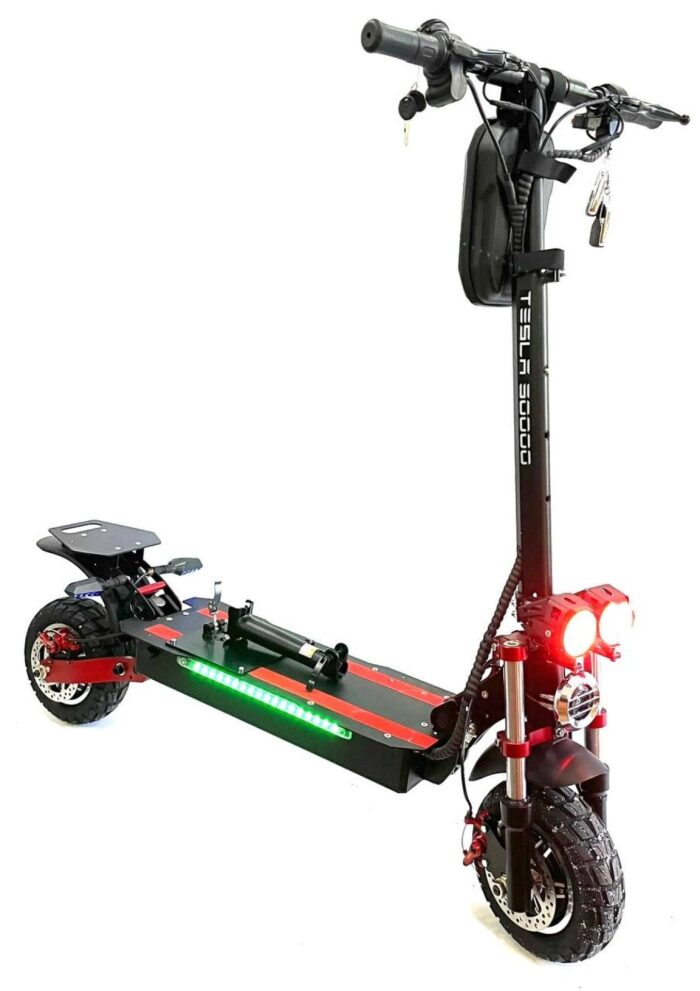 1757260765_68bdabddc27c0 Электросамокат Tesla 3000 (52V 24Ah) на 2*2000W с сиденьем