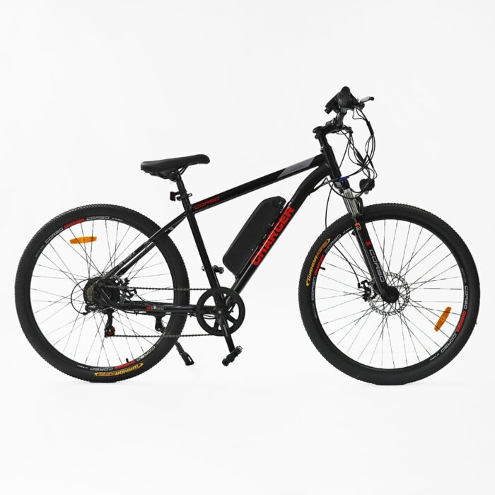 Электровелосипед Corso "Charger" 29" дюймов рама стальная 19", двигатель 350W (АКБ 36V10Ah), Shimano 7 скоростей