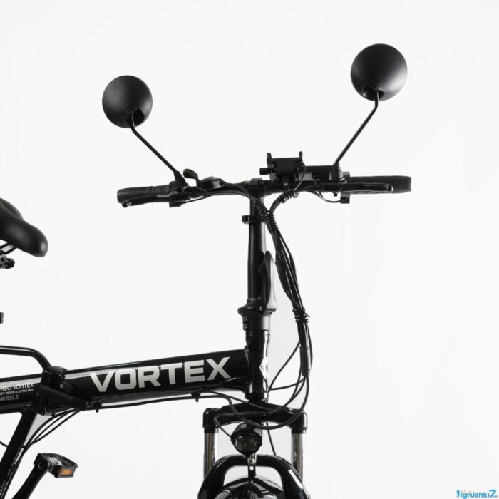 1766325426_6947fcb299498 Электровелосипед Corso «Vortex» 24" дюймов TX-78950 ЧЕРНЫЙ, рама алюминиевая, двигатель 500W, акум. 48V13Ah литиевый