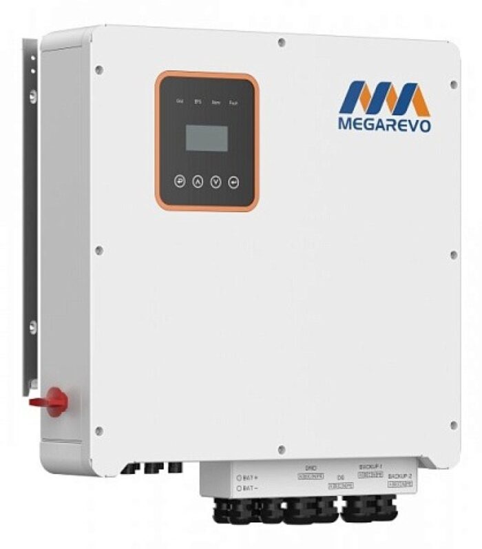 Гибридный солнечный инвертор MEGAREVO R15KH3, 15 кВА, 3-фазный, 2 MPPT, 1000 В, IP65