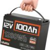Аккумулятор литий lifepo4 HumsiENK 12v 100ah для автономных систем Bluetooth!