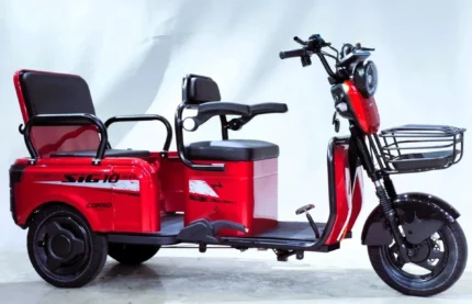 Электрический трицикл Corso "SIG-10 MAX" (двигатель 1200W, аккумулятор графеновый 72V/36Ah, колеса 300-10)