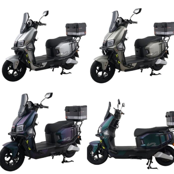 Электроскутер Crosser V1 PRO 2000W (LiFePO4 76.8V/30AH) 2026!