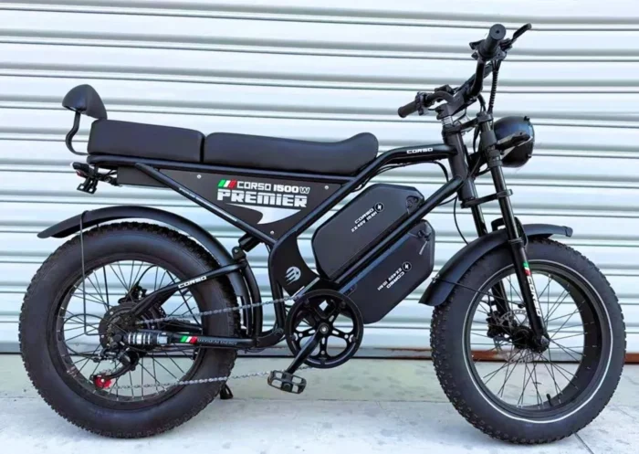 Электрофетбайк Corso «Premier» 20" дюймов PR-96150 (1) рама стальная, двигатель 1500W, 2 аккумулятора 2х48V18AH, в коробке