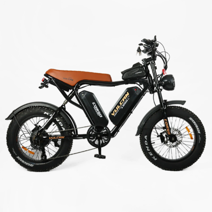Электрофетбайк Corso «Vulcan» 20" дюймов, рама стальная, двигатель 1200W, 2 аккумулятора 2х48V18AH