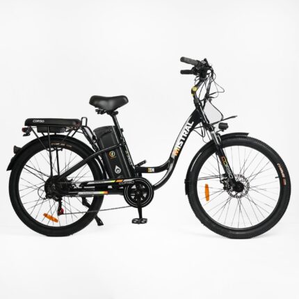 Электровелосипед Corso «Mistral» 26" дюймов, алюминиевая рама, двигатель 600W, аккумулятор 48V20AH