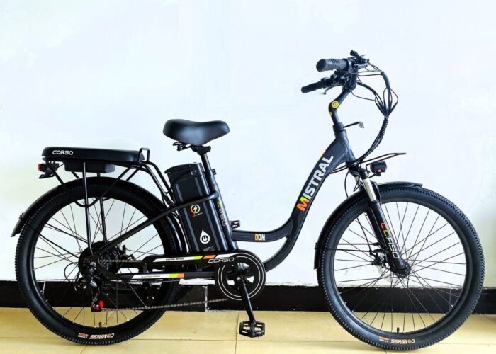 1774038264_69bdacf807c99 Электровелосипед Corso «Mistral» 26" дюймов, алюминиевая рама, двигатель 600W, аккумулятор 48V20AH