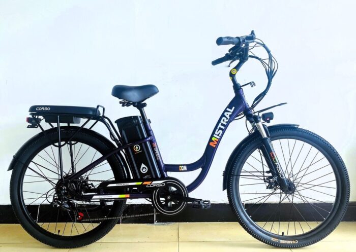 1774038266_69bdacfa40f1f Электровелосипед Corso «Mistral» 26" дюймов, алюминиевая рама, двигатель 600W, аккумулятор 48V20AH