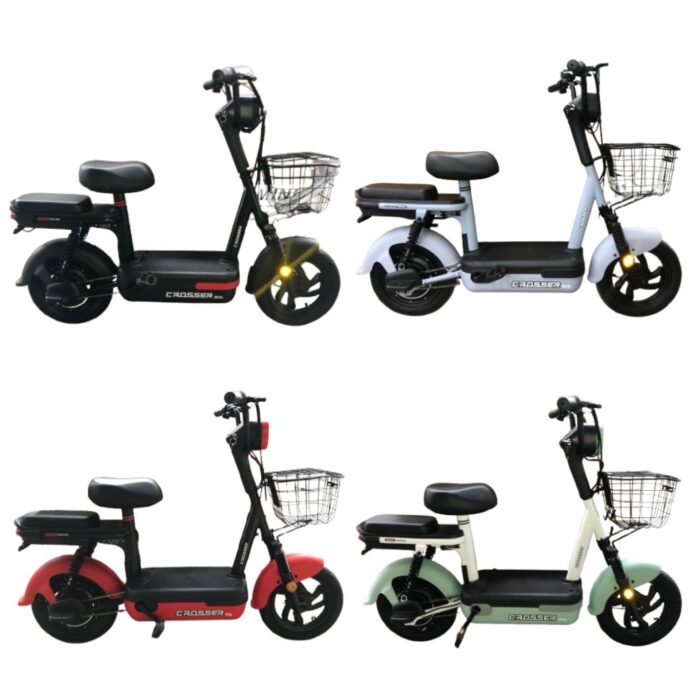 Электровелосипед Crosser Mini мотор 450W, 48V 12AH (4шт АКБ)
