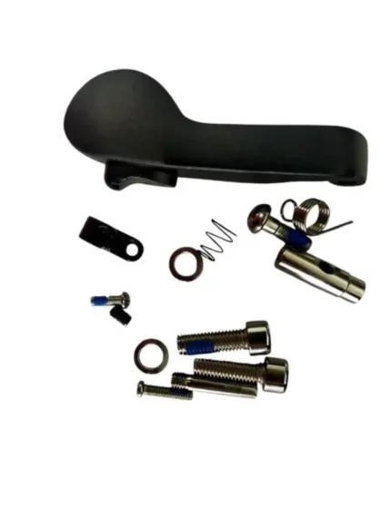 1774264353_69c1202155b29 Фиксатор системы складирования на стойку к самокату Crosser E9 MAX с крючком (оригинал)