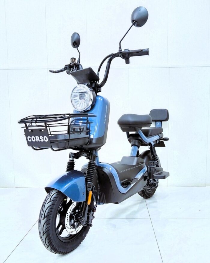 1775589418_69d5582a1cfff Электрический мопед Corso "Raven" двигатель 800W, аккумулятор 60V/20Ah, в коробке