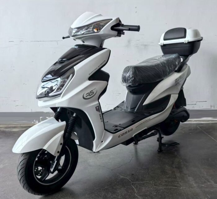 Электрический мопед Corso Atmos, двигатель 2000W, графеновый аккумулятор 72V/35Ah, в коробке