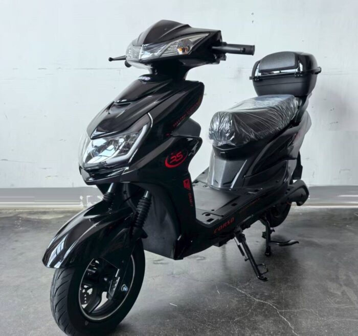 Электрический мопед Corso Atmos, двигатель 2000W, графеновый аккумулятор 72V/35Ah, в коробке