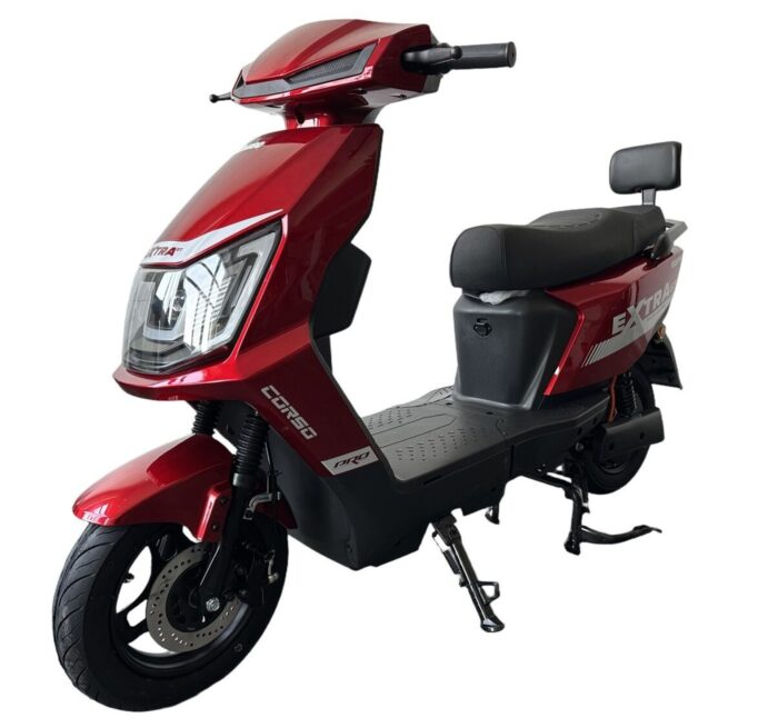 1775591126_69d55ed61440f Электрический мопед Corso Extra, двигатель 1200W, аккумулятор литий-железо-фосфатный 64V/30Ah, в коробке