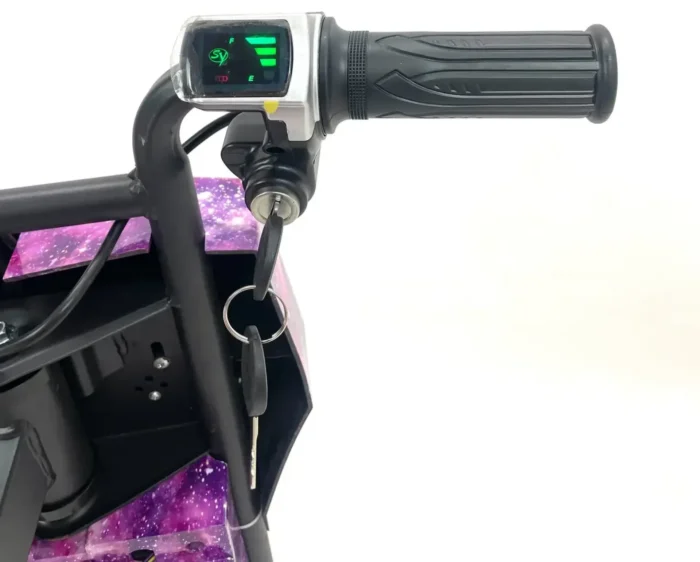 Дрифт-карт Windtech Crazy Bug 500W Фиолетовый космос с амортизацией