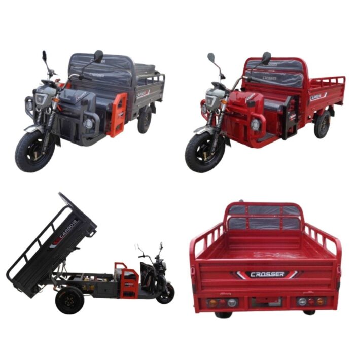 1746870582_681f21365f2e5 Электрический трицикл грузовой Crosser Cargo 18 1500W 72V/58Ah